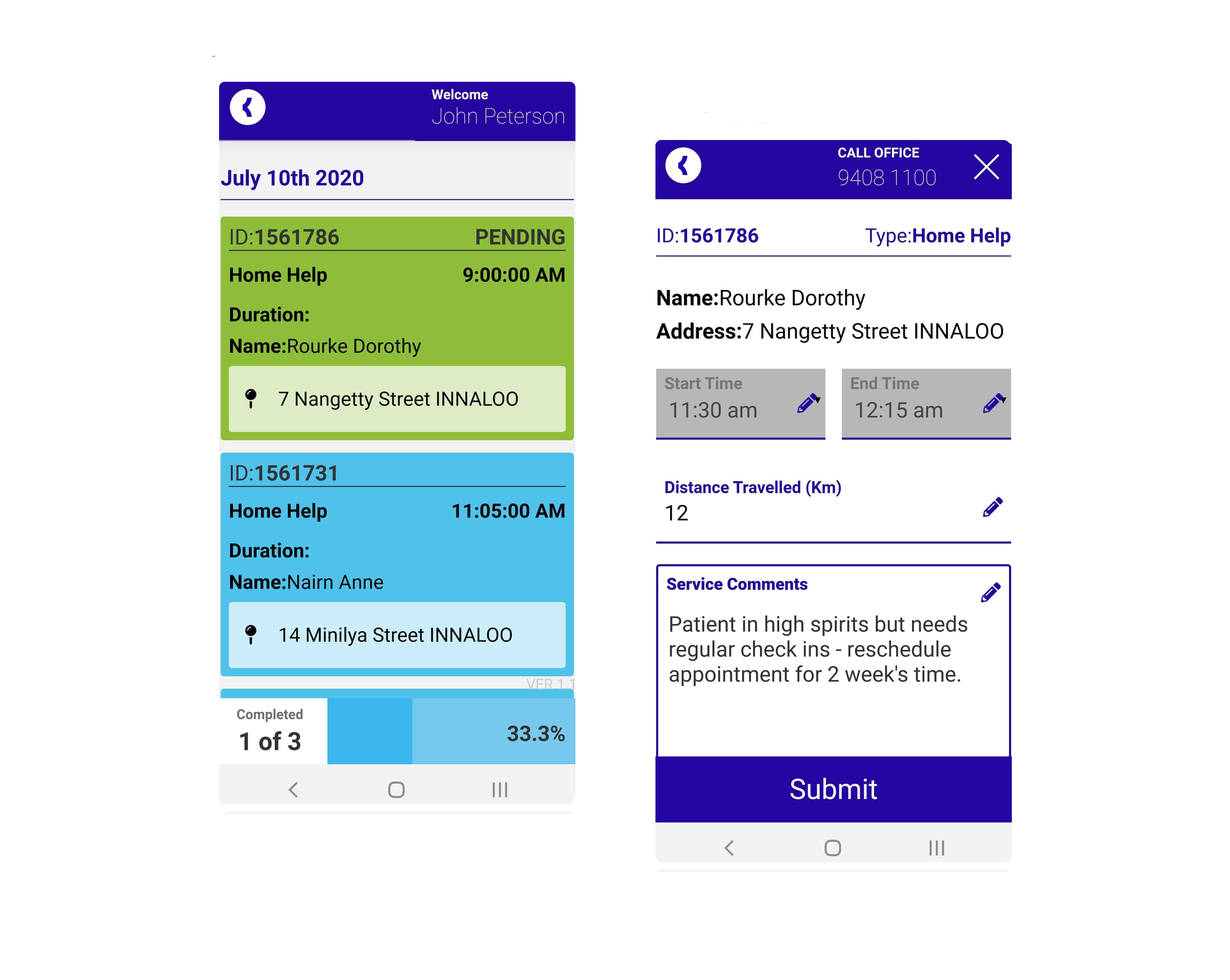 TOKN Real Time Access To Appiontment